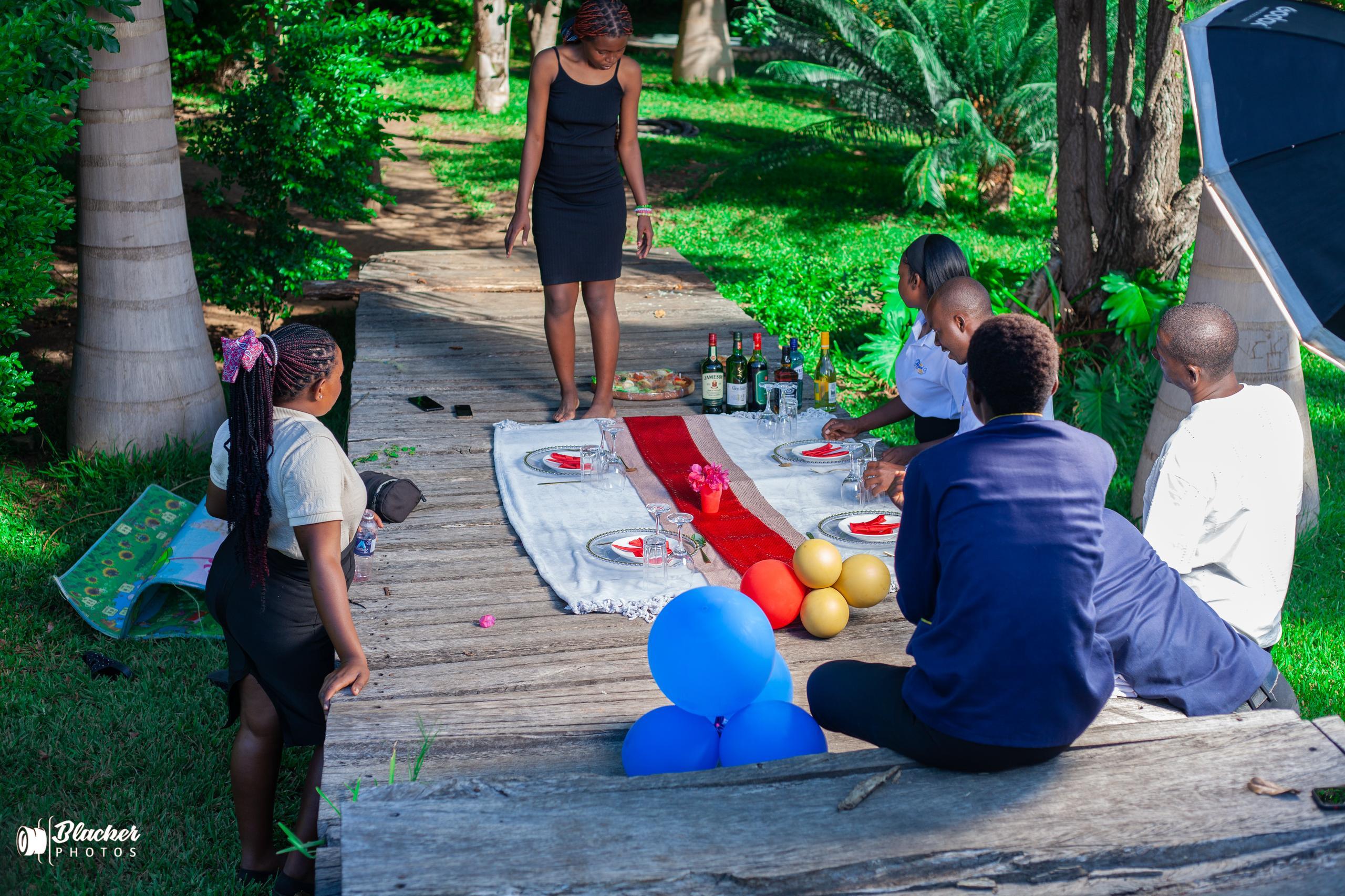 Beautiful garden view