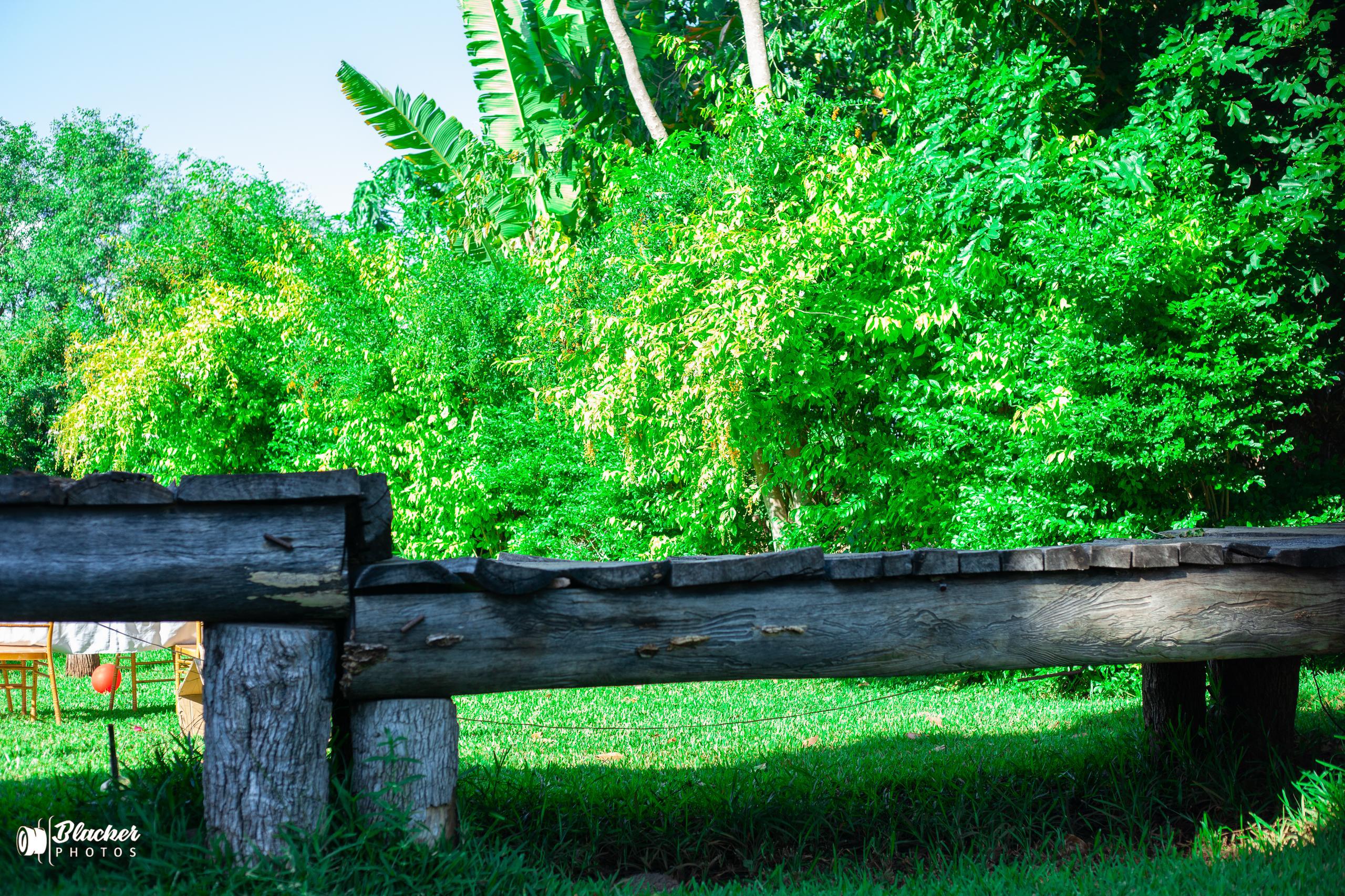 Sunset at the resort